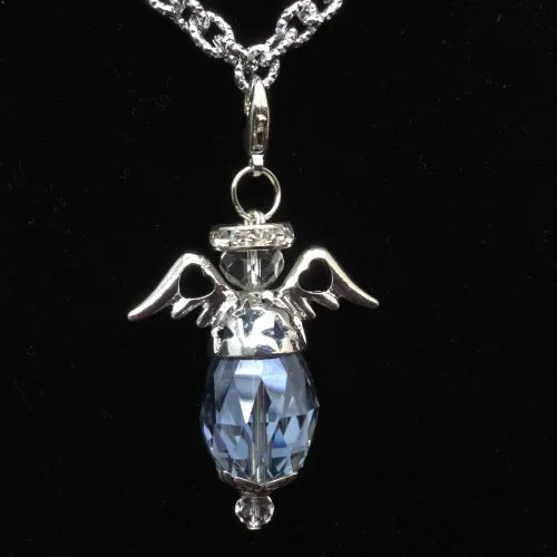 Silver/clear crystal